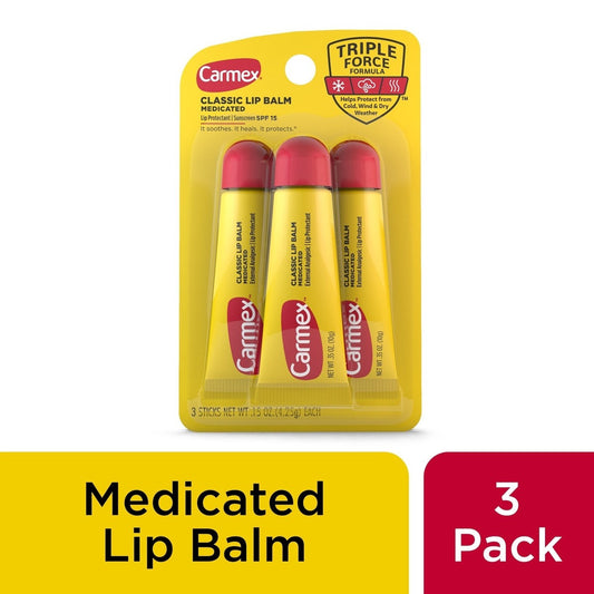 Carmex Balsamo Labial Clasico Medicado X 3