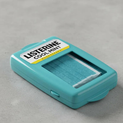 Listerine Strips Aliento Cool Mint 3 Pack X24 Tiras