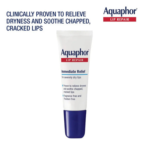 Aquaphor Ungüento Para Reparación De Labios Paquete De 2