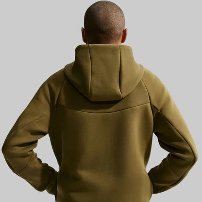 CHAQUETA NIKE TECH FLEECE VERDE OLIVA