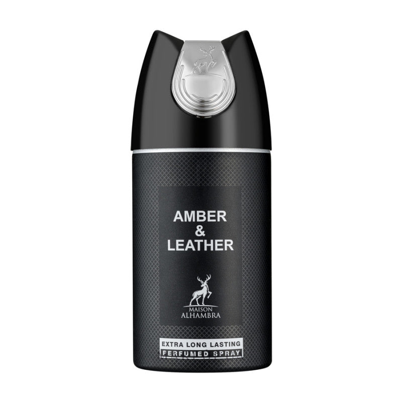 Maison Alhambra Amber & Leather Unisex Extra Larga Duracion Perfumed Spray 250ML - LE SHOP COLOMBIA